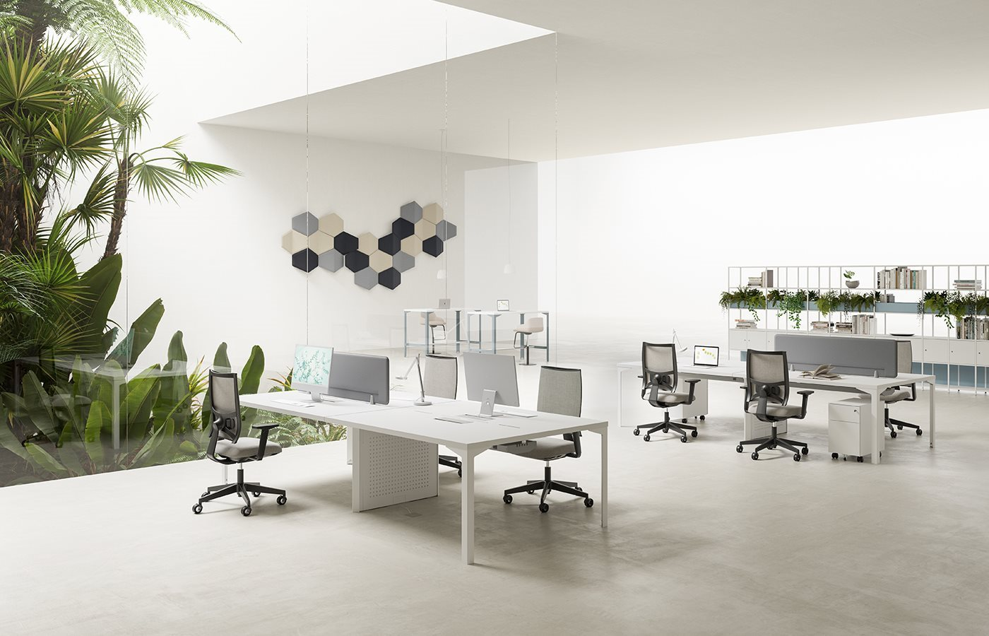 Funkcjonalna przestrzeń biurowa: Ergonomia i wysmakowany design mebli biurowych od Logan