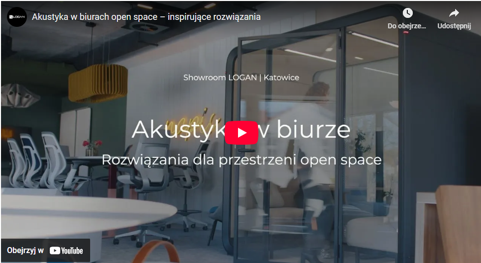 Akustyka w biurach open space – inspirujące rozwiązania