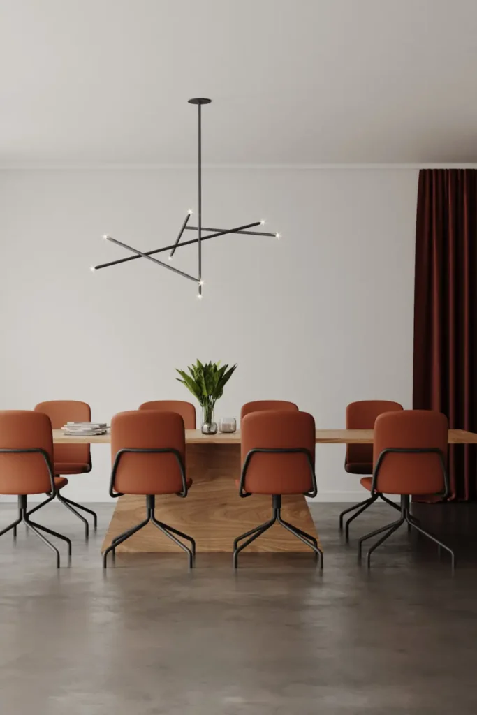 krzesła konferencyjne, meble biurowe, eleganckie meble biurowe, minimalistyczne meble do biura